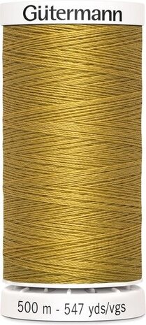 G&uuml;termann Naaigaren Donkergeel - Nr 968- 500 meter
