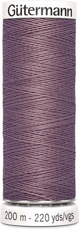 G&uuml;termann Naaigaren - Paars - Nr 126 - 200 meter