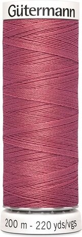 G&uuml;termann Naaigaren - Roze - Nr 81 - 200 meter