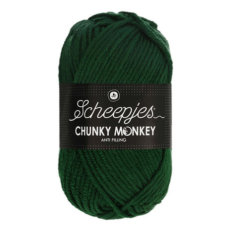 Scheepjes Chunky Monkey 100g - 1009 Pine - Groen