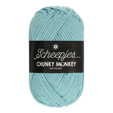 Scheepjes Chunky Monkey 100g - 1019 Powder Blue - Blauw