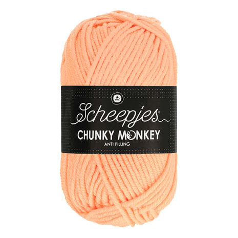 Scheepjes Chunky Monkey 100g - 1026 Peach - Roze