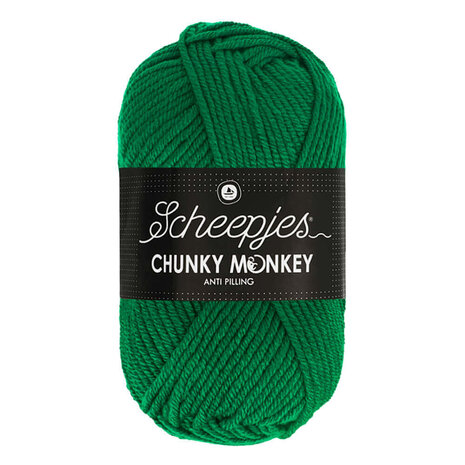 Scheepjes Chunky Monkey 100g - 1116 Juniper - Groen