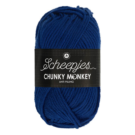 Scheepjes Chunky Monkey 100g - 1117 Royal Blue - Blauw