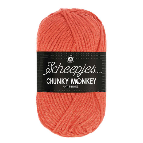 Scheepjes Chunky Monkey - 1132 Coral - Oranje