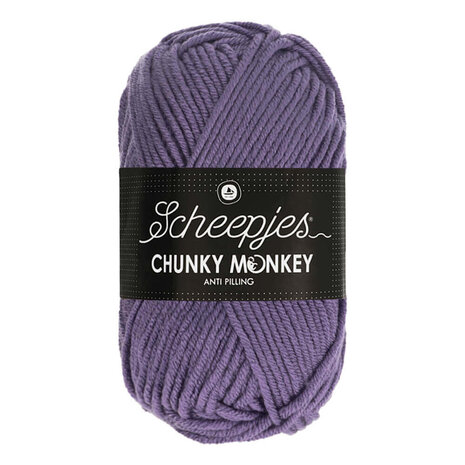 Scheepjes Chunky Monkey 100g - 1277 Iris - Paars