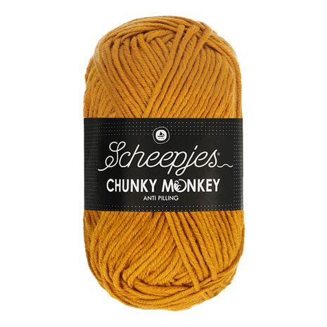 Scheepjes Chunky Monkey 100g - 1709 Ochre - Geel