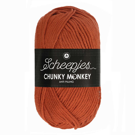 Scheepjes Chunky Monkey 100g - 1723 Flame - Oranje