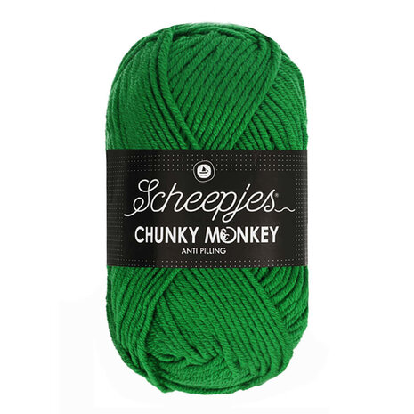 Scheepjes Chunky Monkey 100g - 1826 Shamrock - Groen