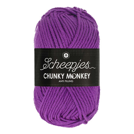 Scheepjes Chunky Monkey 100g - 2003 Passion Fruit - Paars