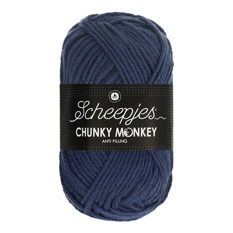 Scheepjes Chunky Monkey 100g - 2005 Navy - Blauw