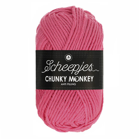 Scheepjes Chunky Monkey 100g - 2006 Bubblegum - Roze