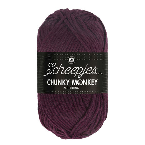 Scheepjes Chunky Monkey 100g - 2007 Plum - Paars