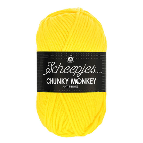 Scheepjes Chunky Monkey 100g - 2008 Yellow - Geel