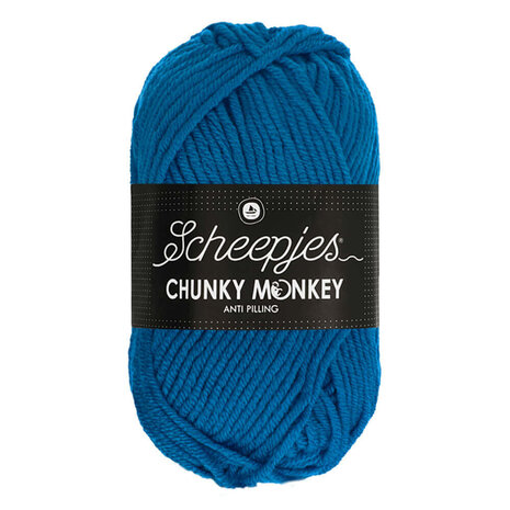 Scheepjes Chunky Monkey 100g - 2011 Ultramarine - Blauw