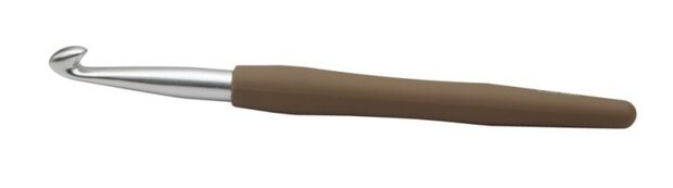 KnitPro Waves haaknaald soft feel 8.00mm Maple