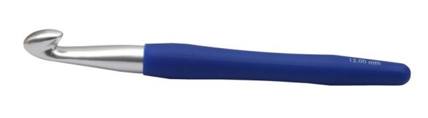 KnitPro Waves haaknaald soft feel 12.00mm Bluebell