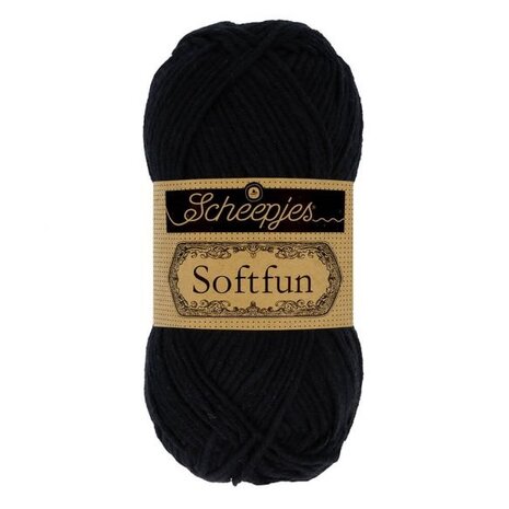 Scheepjes Softfun 50g - 2408 Black