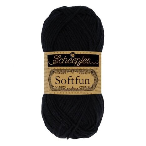 Scheepjes Softfun 50g - 2408 Black