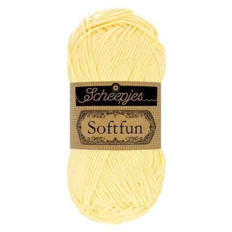 Scheepjes Softfun 50g - 2496 Banana