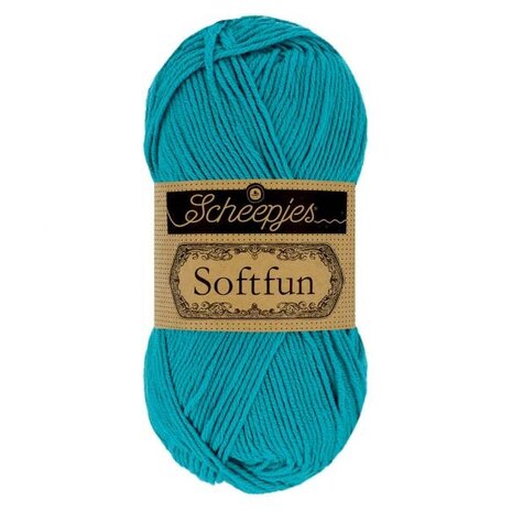 Scheepjes Softfun 50g - 2511 Dark Turquoise