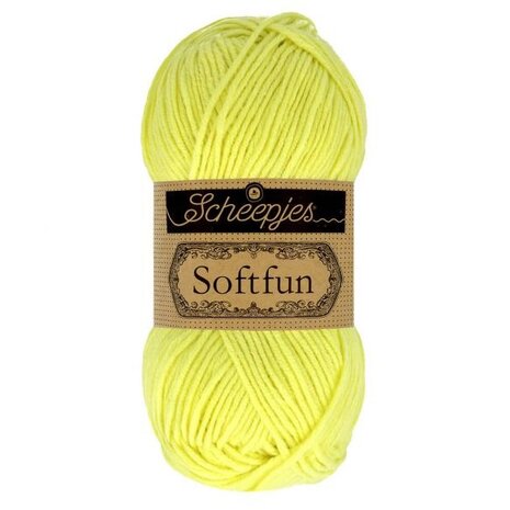 Scheepjes Softfun 50g - 2638 Soft Lime