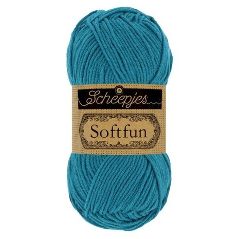 Scheepjes Softfun 50g - 2649 Peacock