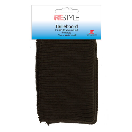 Restyle Taille boorden Donkerbruin
