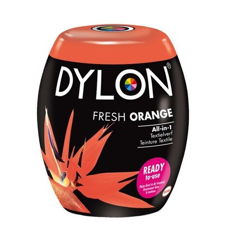 Dylon Pods Textielverf Machinewas - Fresh Orange Oranje