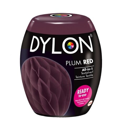 Dylon Pods Textielverf Machinewas - Pruim Rood