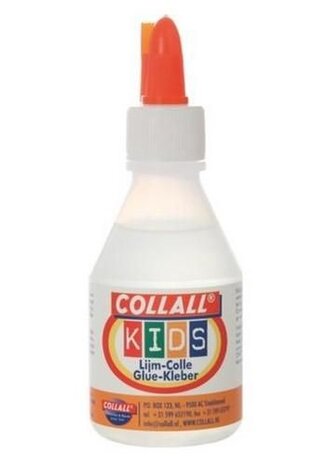Collall KIDS Kinderlijm Transparant - 100 ml flesje