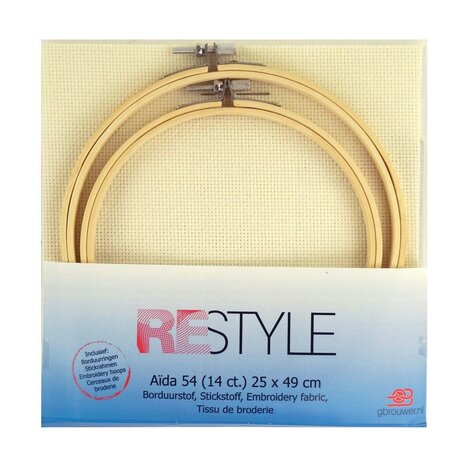 Aida 54 14 ct plus 15+18 cm ring - 087