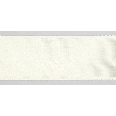 2.5 meter Borduurband A&iuml;da Beige 70mm breed