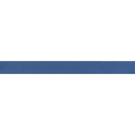 Keperband Katoen Blauw 20 mm -25 meter