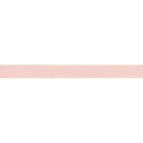 Keperband Katoen Lichtroze 20 mm - 25 meter