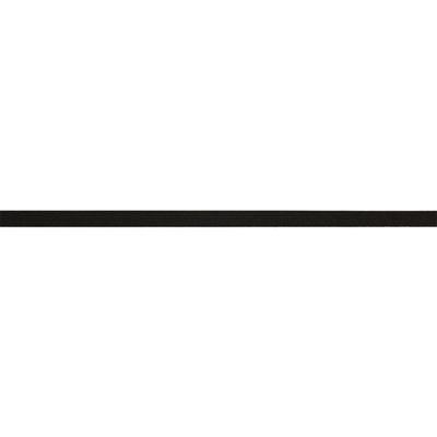 Keperband Polyester Zwart 10 mm - 25 meter