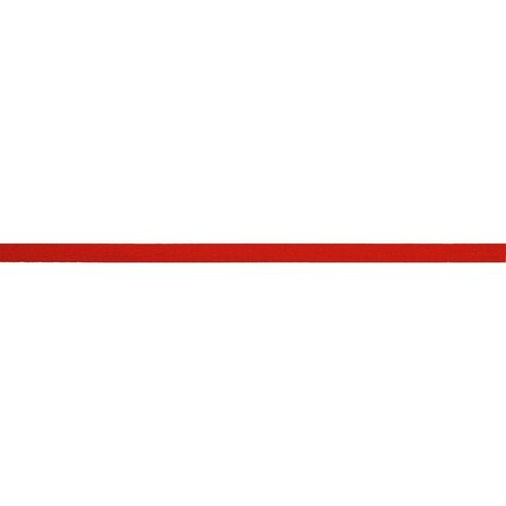 Keperband Polyester Rood 10 mm - 25 meter