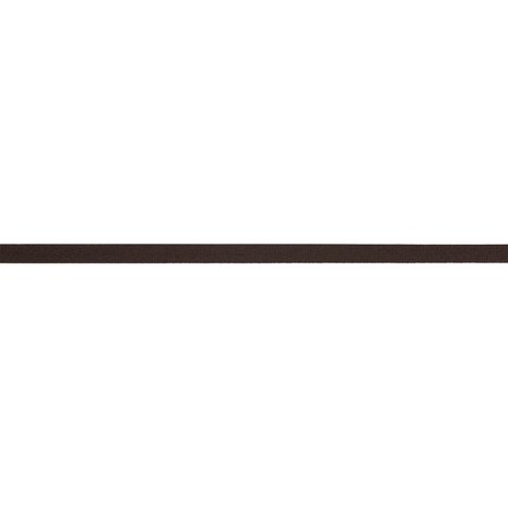 Keperband Polyester Donkerbruin 10 mm - 25 meter