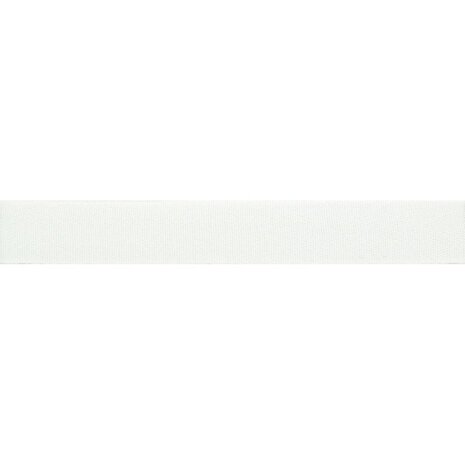 Keperband Polyester Wit 30 mm - 15 meter