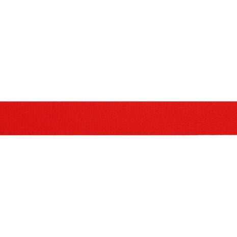 Keperband Polyester Rood 30 mm - 15 meter