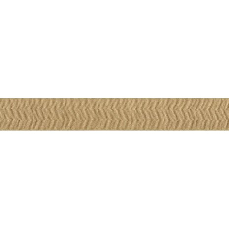 Keperband Polyester Lichtbruin 30 mm  - 15 meter