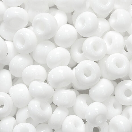 Boheemse rocailles &Oslash; 5 mm wit