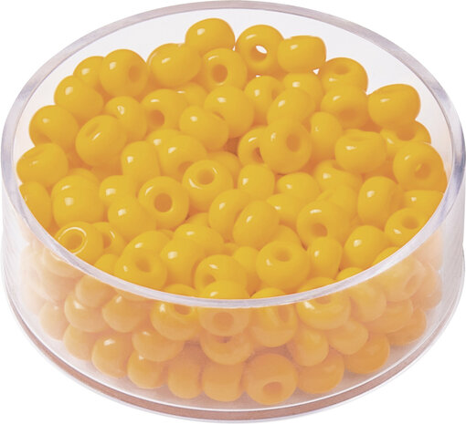 Boheemse rocailles &Oslash; 5 mm oranje