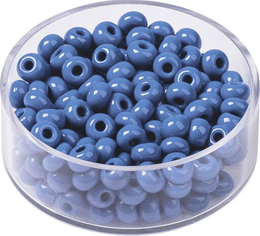 Boheemse rocailles &Oslash; 5 mm jeansblauw