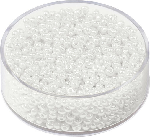 Boheemse rocailles &Oslash; 2,5 mm wit