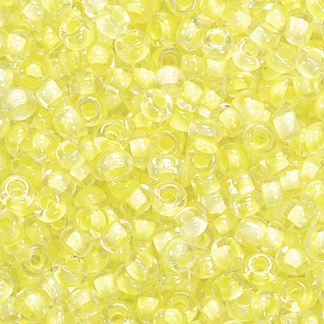 Boheemse rocailles &Oslash; 2,5 mm citroengeel