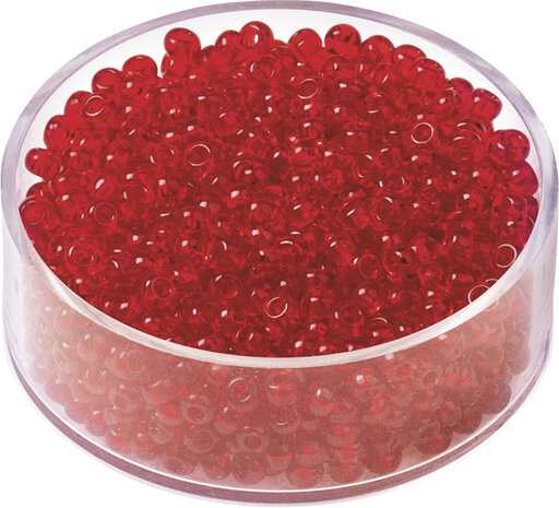 Boheemse rocailles &Oslash; 2,5 mm rood