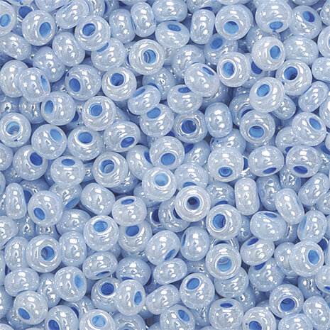 Boheemse rocailles &Oslash; 2,5 mm waterblauw