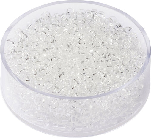 Boheemse rocailles &Oslash; 2,5 mm kristal
