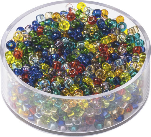 Boheemse rocailles &Oslash; 2,5 mm bont gemengd